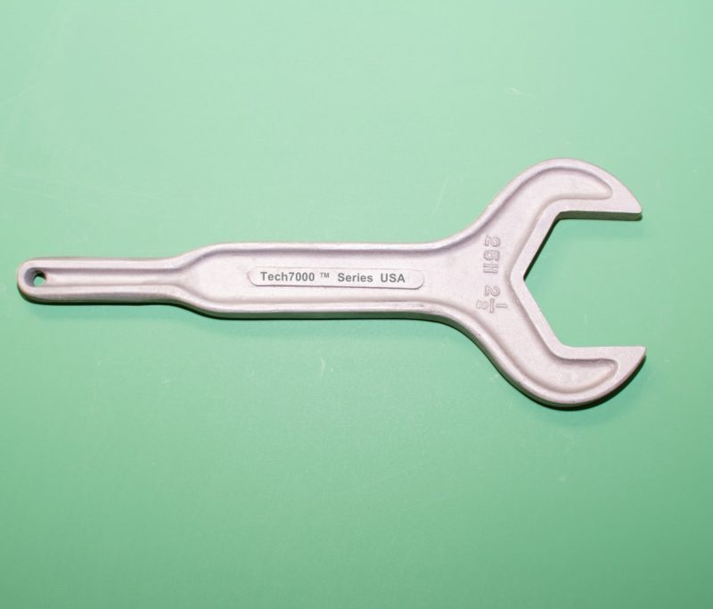 TECH7000 25H2 1/2 Sanitary Valve Wrench Sanitary Fitting Wrench Sanitary Valve Wrench - Bulk Tank Wrench - Tanker Wrench - Hex Hose Sanitary Fitting - Bulk Tank Wrench - Tanker Wrench - Hex Hose Sanitary Fitting Bulk tank wrench and dairy wrench for sanitary valves. Sanitary valve wrench made in USA of 713 Tenzaloy aluminum bulk tank sanitary valve wrench. Tech7000 Applications: Industrial Hose Fittings - End Caps - Dairy Valve Wrench - Sanitary Valve Wrench - Aluminum Wrench - Bulk Tank Wrench