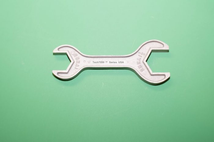 TECH7000 25HA1 x 1 1/2 Sanitary Valve Wrench Sanitary Fitting Wrench Sanitary Valve Wrench - Bulk Tank Wrench - Tanker Wrench - Hex Hose Fitting Bulk tank wrench and dairy wrench for sanitary valves. Sanitary valve wrench made in USA of 713 Tenzaloy aluminum bulk tank sanitary valve wrench. Tech7000 Applications: Industrial Hose Fittings - End Caps - Dairy Valve Wrench - Sanitary Valve Wrench - Aluminum Wrench - Bulk Tank Wrench - Universal - * see diagram